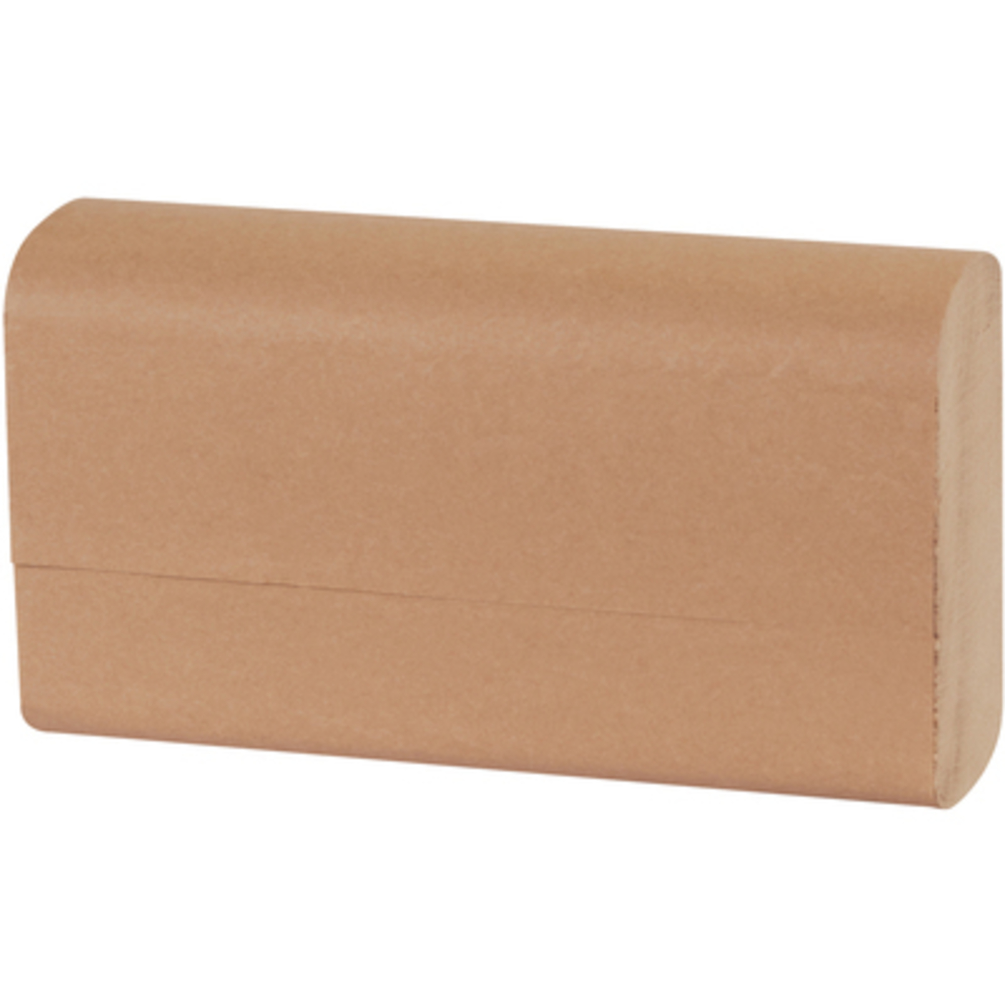Simple Earth Kraft Single-Fold Towels - Brown, 16/Case, Model# TTKSF